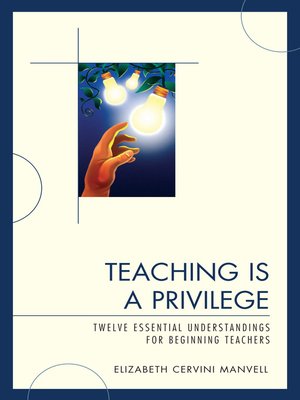 cover image of Teaching is a Privilege